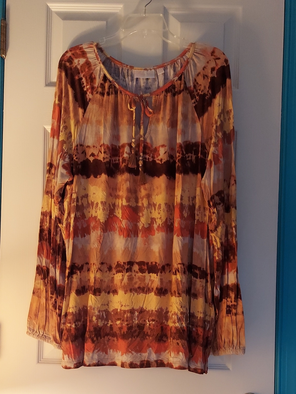 Belle By Kim Gravel Long Sleeve Knit Tunic